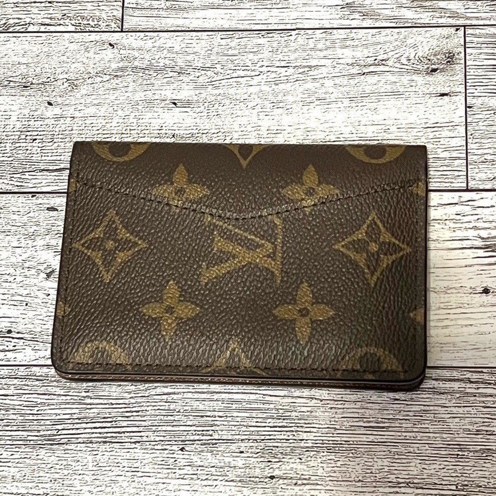 Louis Vuitton Classic Monogram Unisex Small Pocket Organizer Wallet - Picture 4 of 12